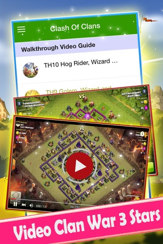 Gems Guide for Clash of Clans - Video Clans War Strategy screenshot 4