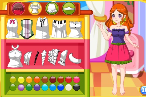 Fashion style dress up game screenshot 4