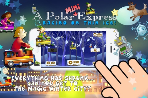 A Polar Mini Express - Racing on Thin Ice screenshot 2