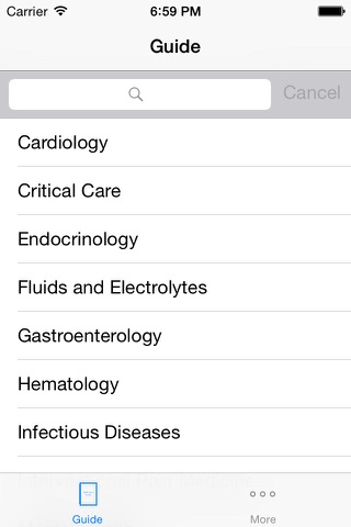 Internal Medicine Guide screenshot 2