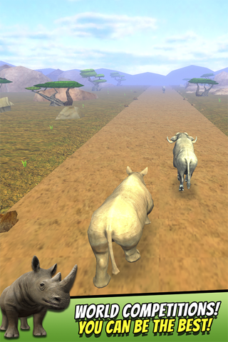 Safari Animal Sim - Free Animal Games Simulator Racing For Kids screenshot 4