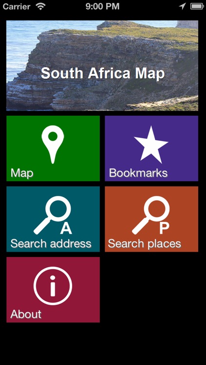 Offline South Africa Map - World Offline Maps