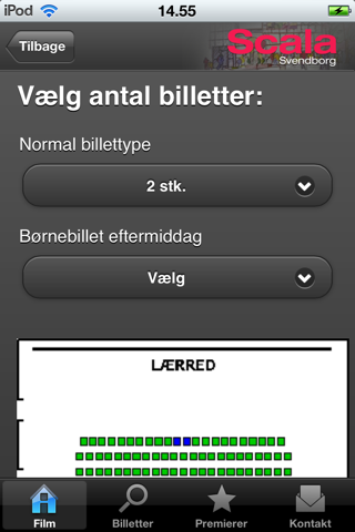 Scala Svendborg screenshot 4