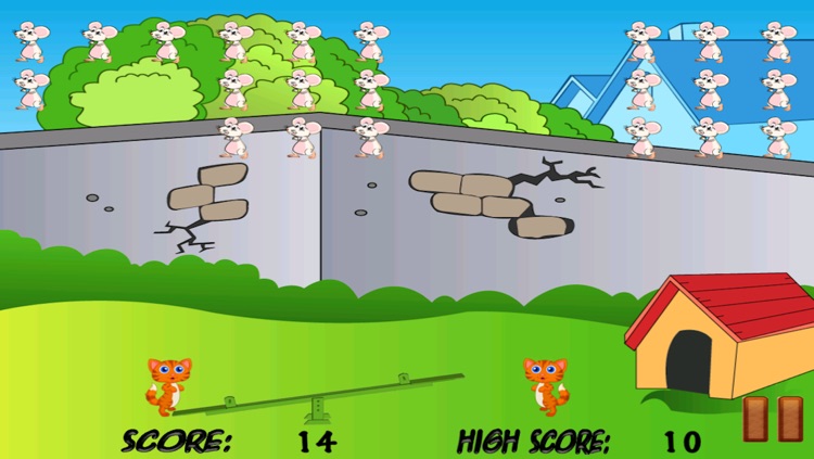 Kitty Jump For Mice - Happy Kitties Catapult Battle Free