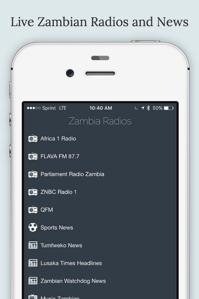 Zambia Radios and News screenshot 3