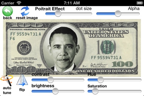 Me on Money - create your own bill - US and Canadian Dollars screenshot 3