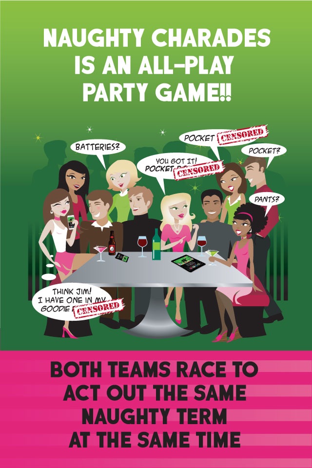 Naughty Charades – The Party Game of Dirty Words Based on the Card Game by Sexy Slang screenshot 2