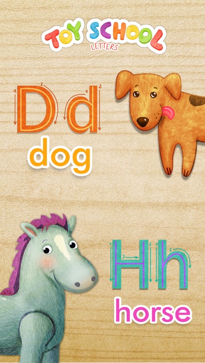 Toy School - Letters (Educational Game for Kids to Learn Alphabet and Letters) screenshot-4