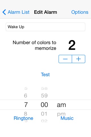 Memory Alarm Clock screenshot 4