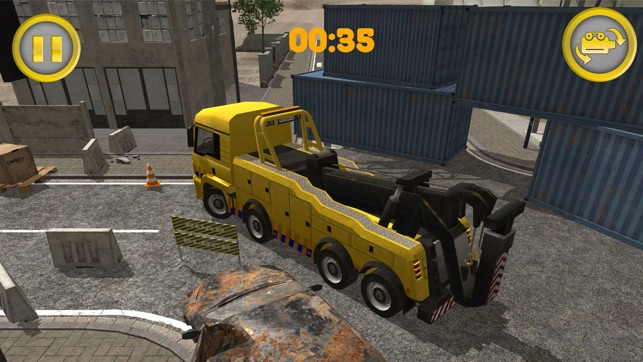 Construction Crane Parking 2 - City Builder Realistic Drivin(圖5)-速報App