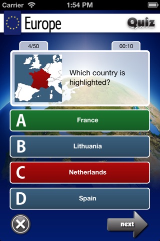 Europe Quiz Free screenshot 2