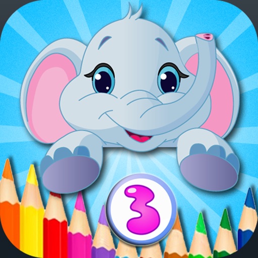 Kid Coloring Box - Doodle & Coloring 2-in-1 iOS App
