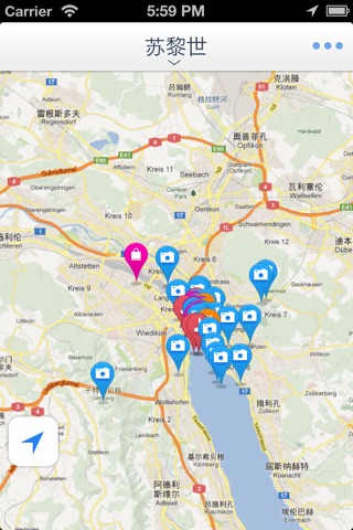 苏黎世离线地图（离线地图、苏黎世地铁、GPS导航） screenshot 2