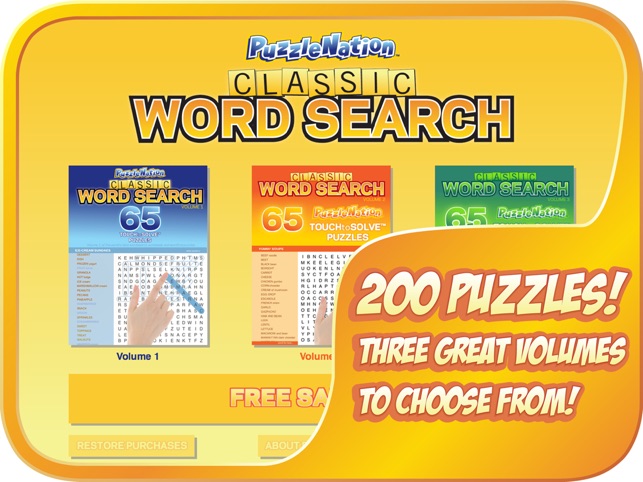 Penny Dell Classic Word Search