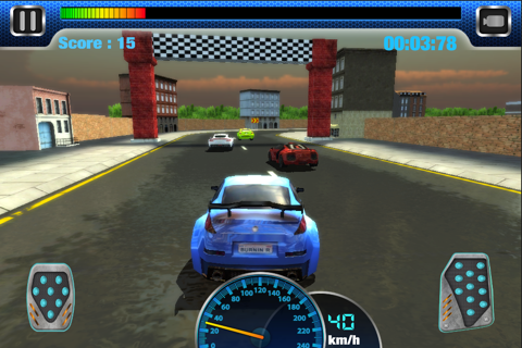 A-Tech Hyper Drive 3D Racing Free screenshot 2