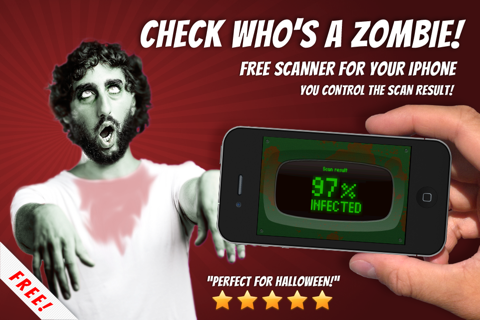 A+ Zombie Scanner for Halloween pranks - test who`s a Zombie using this fingerprint scan Entertainment