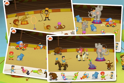 Circus puzzle kids game screenshot 3