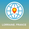 Lorraine, France Map - Offline Map, POI, GPS, Directions