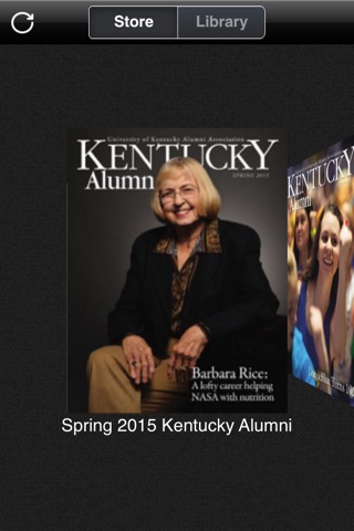 Kentucky Alumni Magazine screenshot 2