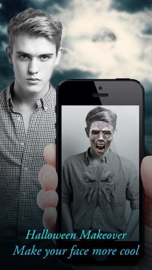 Halloween Makeover - Photo Editor Booth to Add Pumpkin, Scar(圖4)-速報App