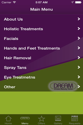 Dream Unisex Beauty Salon screenshot 3