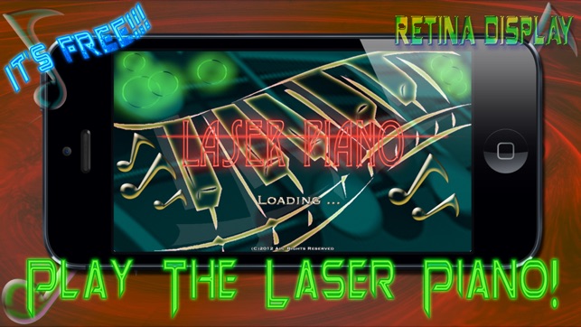 Laser Piano Free