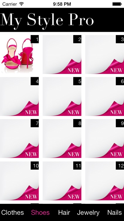 My Style PRO - Personal fashion stylist to design your new look including clothes, hairstyle, jewelry and nails screenshot-3