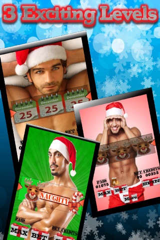 Advent Slots- A Hot Guy 3-Reel Christmas Casino Game screenshot 2
