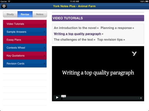 Animal Farm York Notes GCSE for iPad screenshot 3