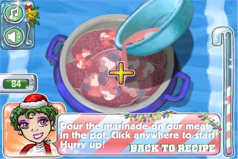 Christmas Dinner Chef - Cooking game screenshot 2