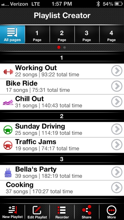 Playlist-Creator: The Ultimate Running, Driving, Workout, Dance, Party, and Relaxing Music Organizer!