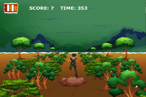 Army Soldier Jungle Battle Escape screenshot 2