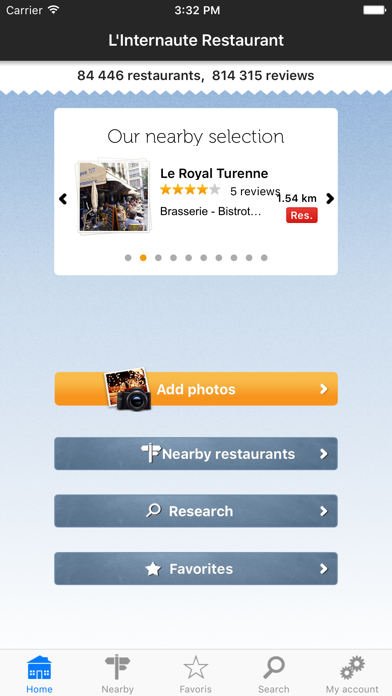 How to cancel & delete French restaurants, the restaurant guide by L'Internaute from iphone & ipad 1