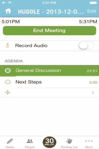 Less Meeting screenshot 2