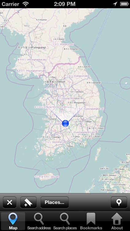 Offline Map South Korea: City Navigator Maps