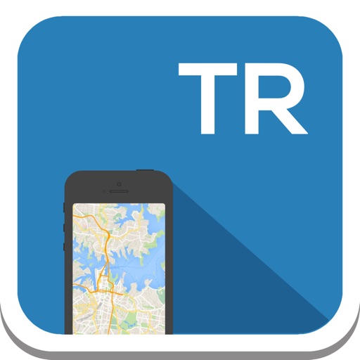 Turkey & Istanbul offline map, guide, weather, hotels. Free GPS navigation. icon