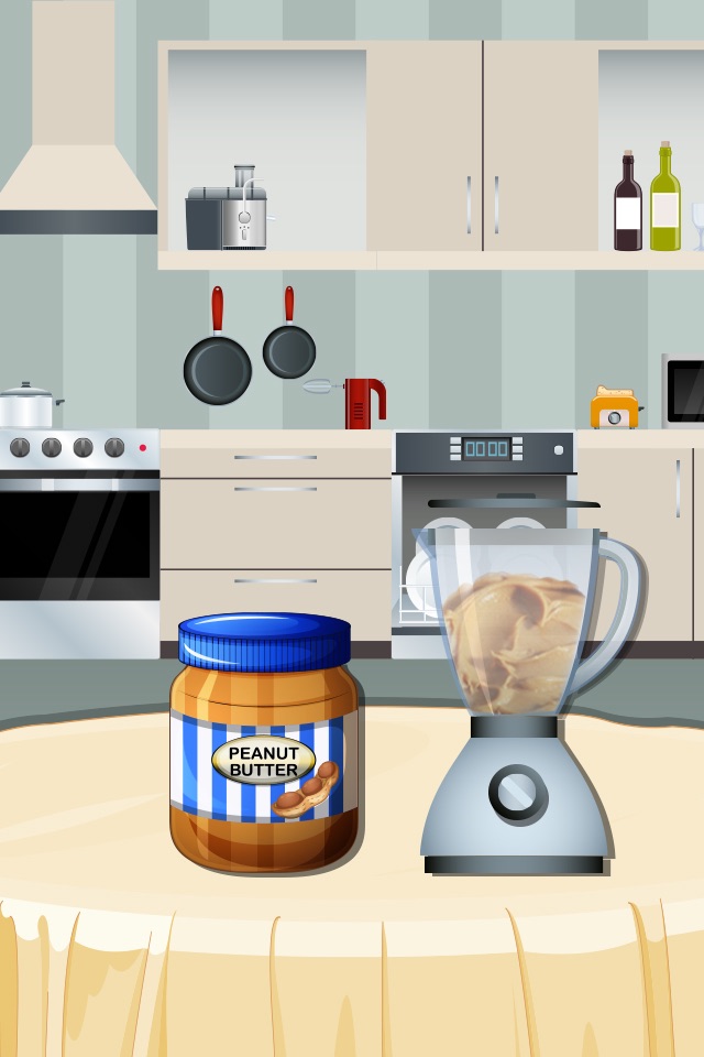 Peanut Butter Maker - Lets cook tasty butter sandwich with our star chef screenshot 4