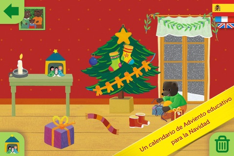 Le calendrier de l'Avent de Petit Ours Brun - l'imagier de Noël screenshot 2