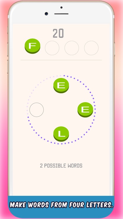 4 Letters 1 Word: Endless Smart Puzzle Game