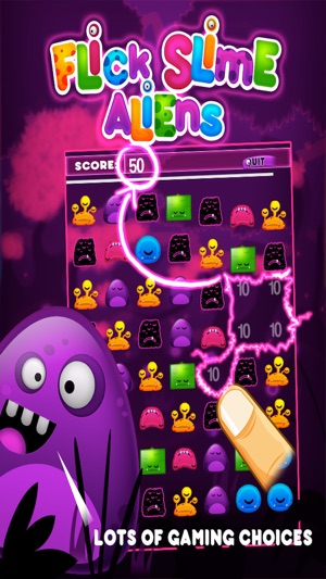 Flick Slime Aliens Lite(圖1)-速報App