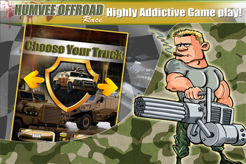 Army Battle Humvee Offroad Desert Racing Assault : Drive & Race Real YT Armour Trooper Cars screenshot 2