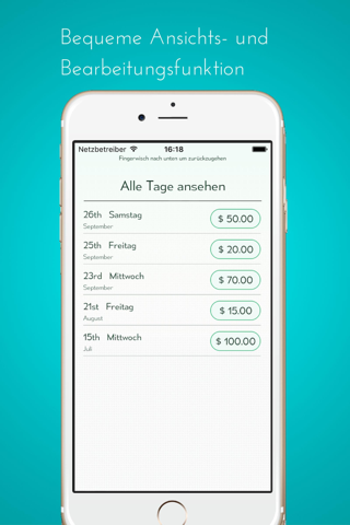 Calculate My Tips - Track your hourly rate and  salary, income and wages screenshot 4