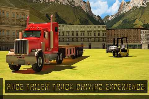 Extreme Car Transporter Truck Parking & Driving 3D Simulator screenshot 3
