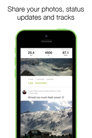 Snowciety - the social network for skiers and snowboarders screenshot 3
