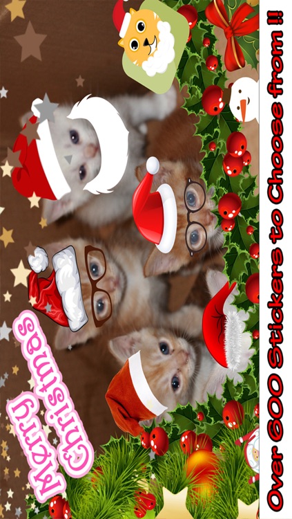 Christmas and New Years picture booth app