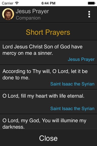 Jesus Prayer Companion screenshot 3