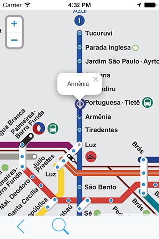 San Paulo Metro Map - São Paulo Transport Map offline screenshot 3