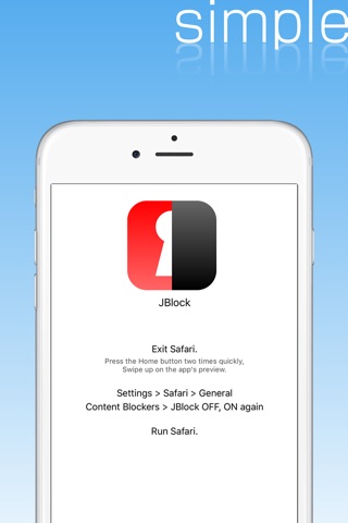 JBlock - Block Ads and Contents,  for Japanese smartphone site. screenshot 3