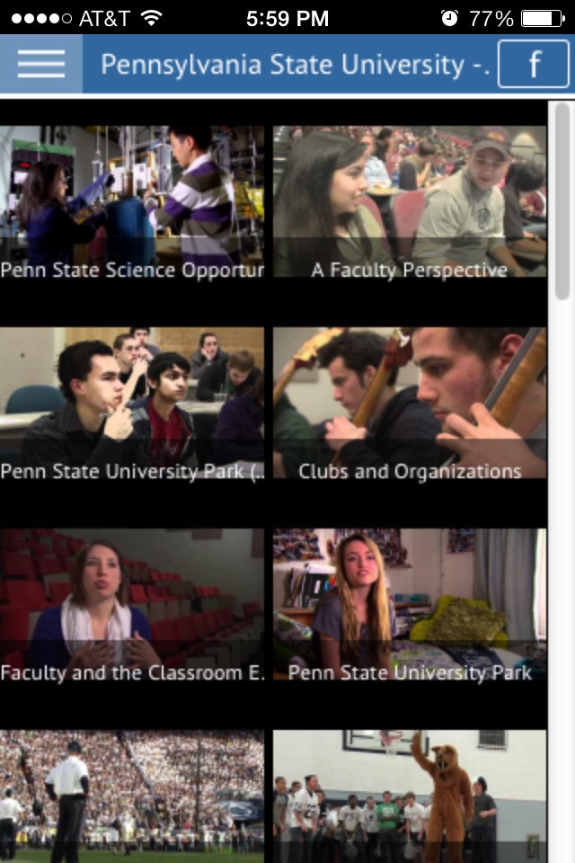 PSU Admissions screenshot 3