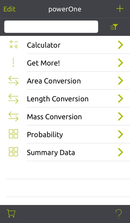 powerOne Scientific Calculator - Lite, Free Edition screenshot-3